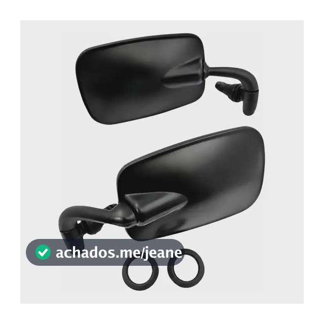 Par Espelho Retrovisor Mexicano Para Fusca Varian Bras Tl