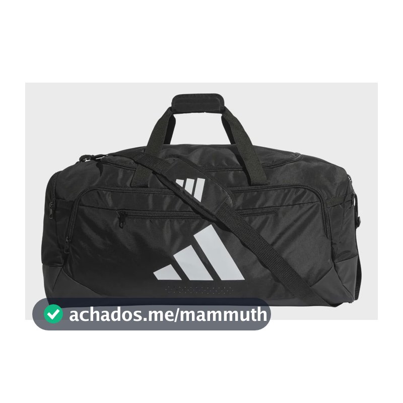 Mala Esportiva Duffel Defender 94 L adidas Preto Liso