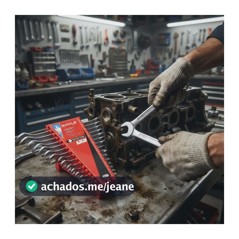 Jogo Chave Combinada De 6 A 32 Mm Com 15 Peças Mayle