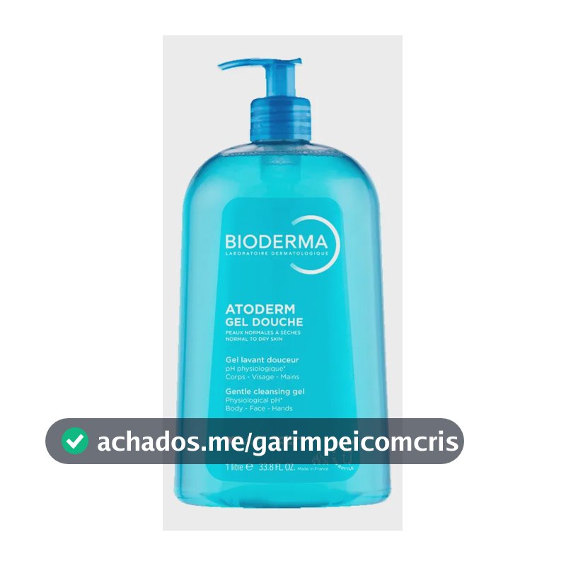 BIODERMA Gel De Banho Hidratante Atoderm Gel Douche 1L