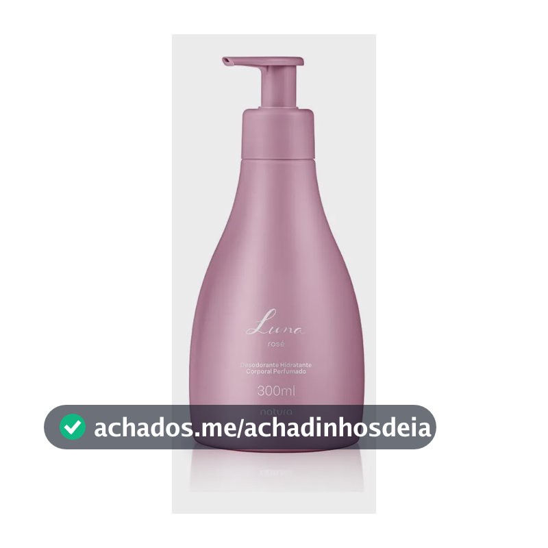 Creme Hidratante Corporal Perfumado Luna Rosé 300 Ml Perfumado