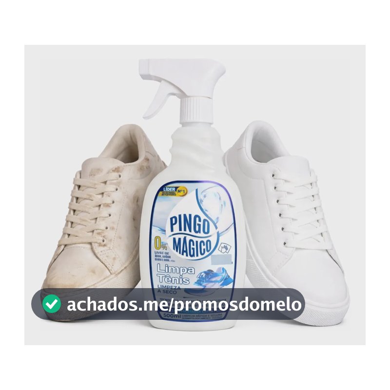 Limpa Tenis Premium Limpeza Profunda Spray A Seco Sapato Azul-claro