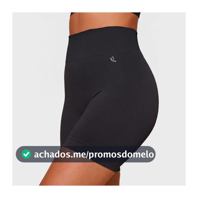 Short Benévola Poliamida Sem Costura Bermuda Confortável