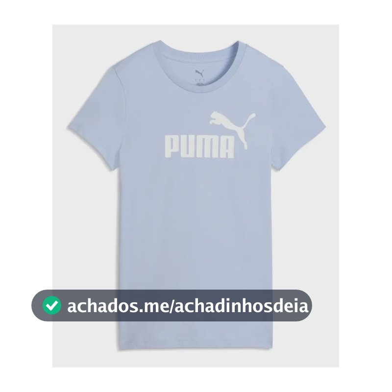 Camiseta Feminina Ess No. 1 Logo Slim Tank Puma Snow Mountain Blue N/a G Liso