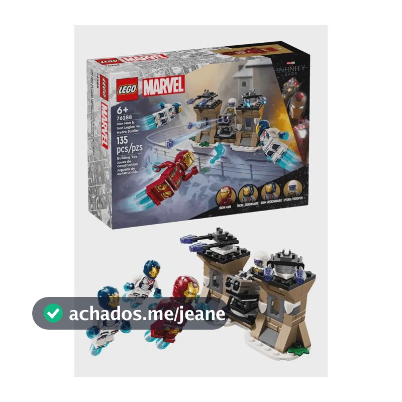 Lego Super Heroes Marvel 135 Pçs 6471523