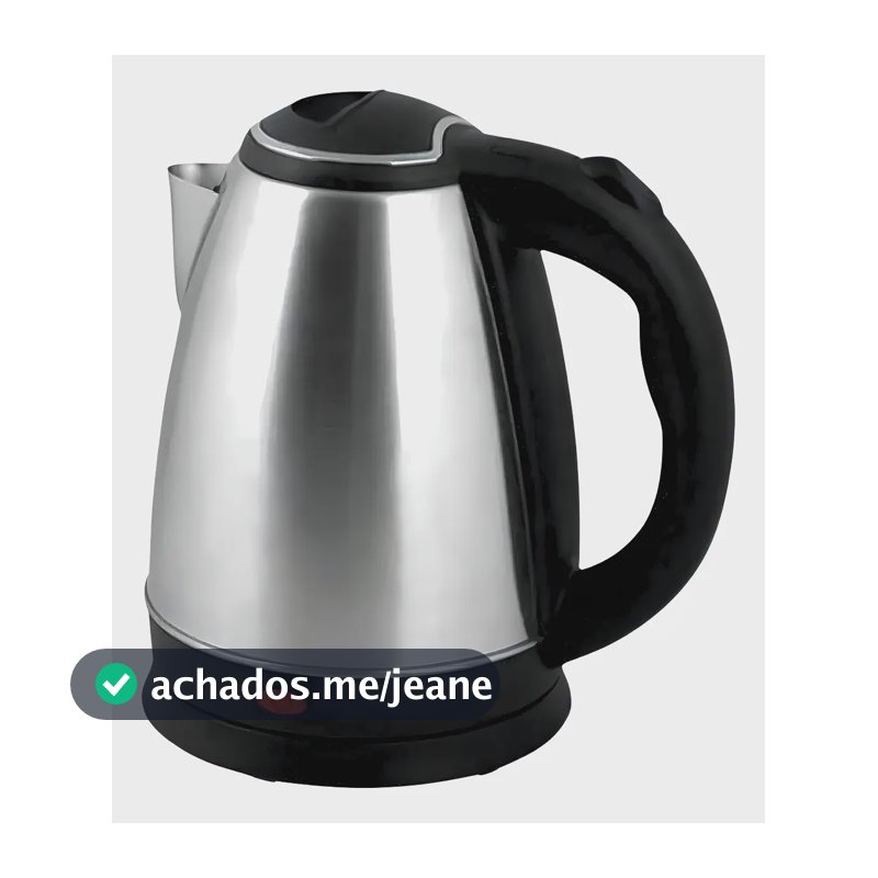 Chaleira Elétrica Clink de Inox 1.8L com Filtro e Desligamento Automático
