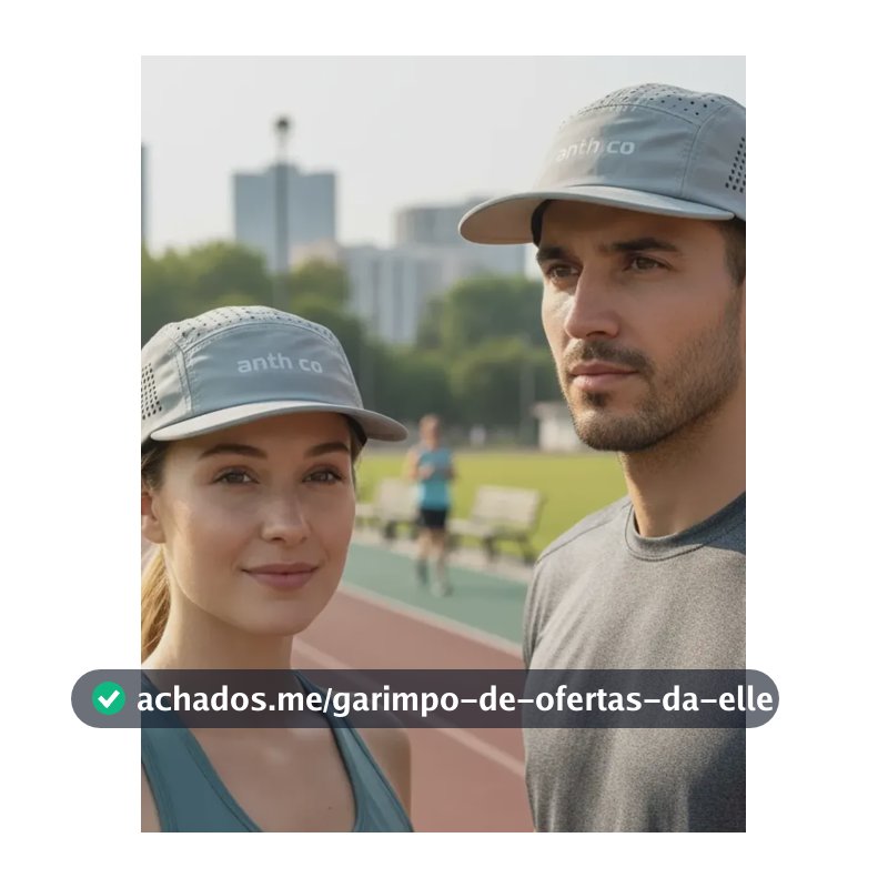 Boné Five Panel Esportivo Anth Co Aba Curta Unissex Corrida Cinza Un Liso
