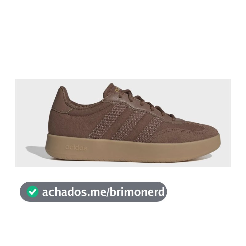 Tênis Feminino Barreda adidas Marrom Liso 35 Br