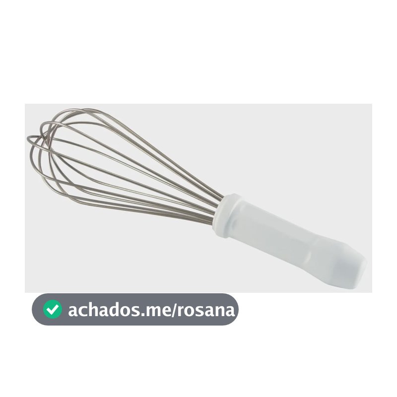 Batedor Solrac Bp30 Branco Aco Inoxidável 30cm Branco