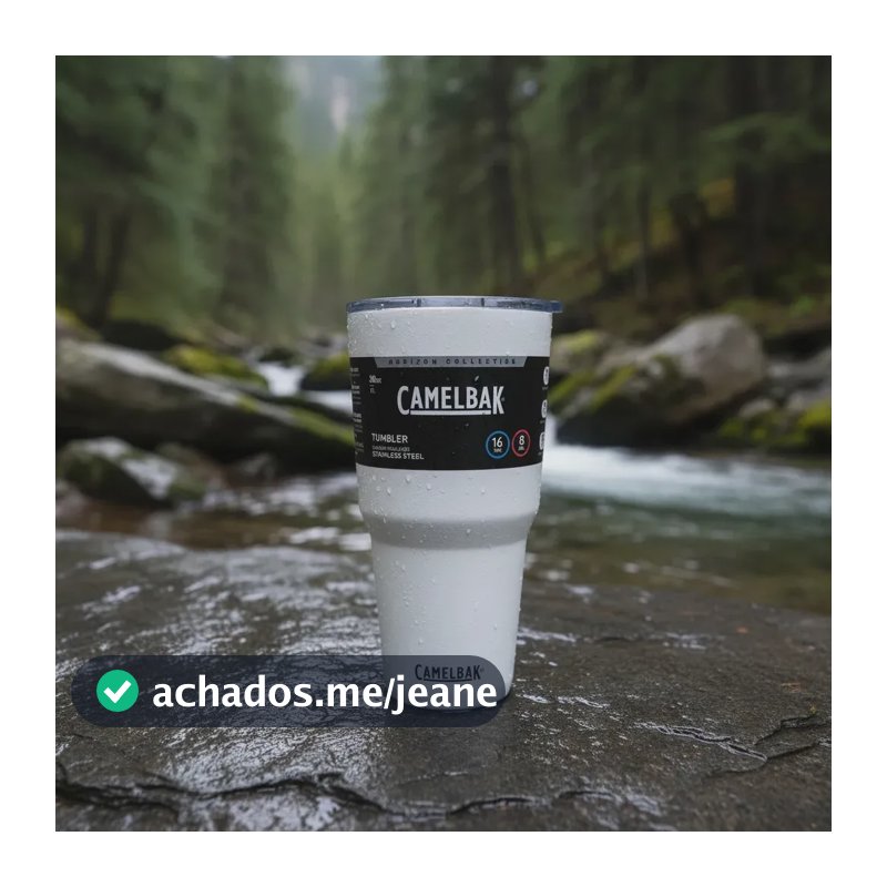Copo Térmico C/ Tampa Thumbler 900ml Camelbak - Aço Inox Bc