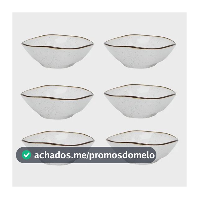 Jogo De 6 Tigelas 500ml Oxford Ryo Maresia