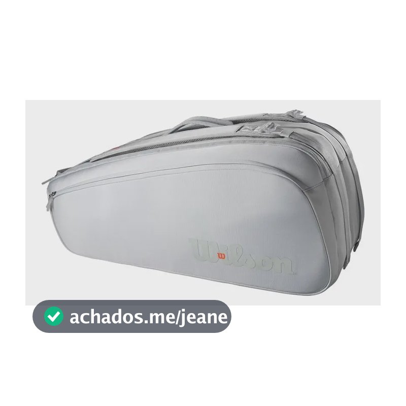 Raqueteira Wilson Shift Super Tour X9 Cor Gelo Ártico