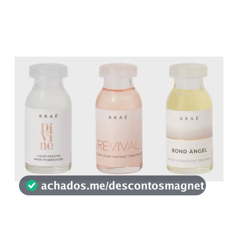 Cronograma Capilar Braé Repair Reparação 3x13ml