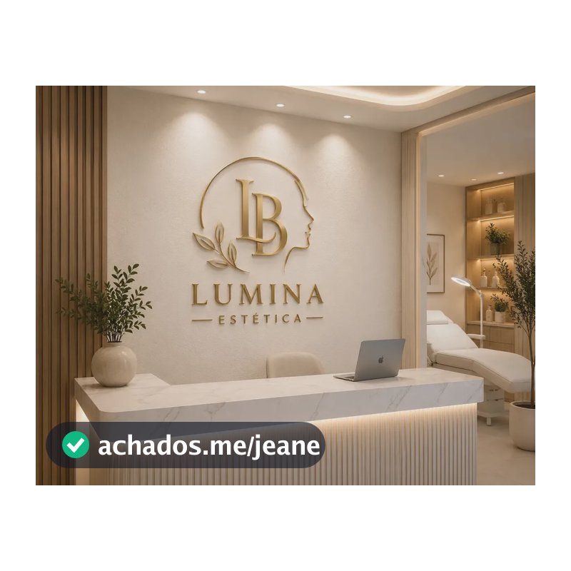 Logo Personalizada em MDF 3D Adesivo 1,20x0,70cm para Parede com Placa Pix