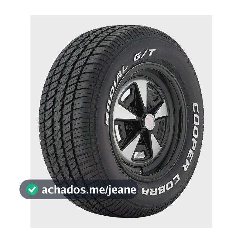 Pneu Cooper Cobra Radial GT 235/60 R15 com Letras Brancas