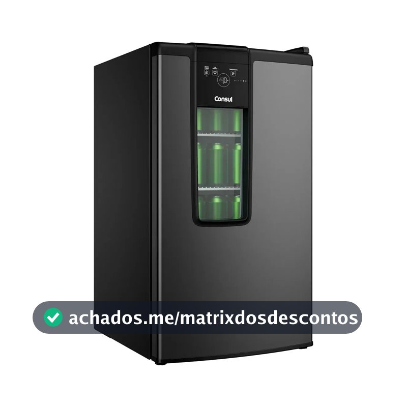 Cervejeira Titanium Czd12mt 83l Cinza Escuro Consul 220v