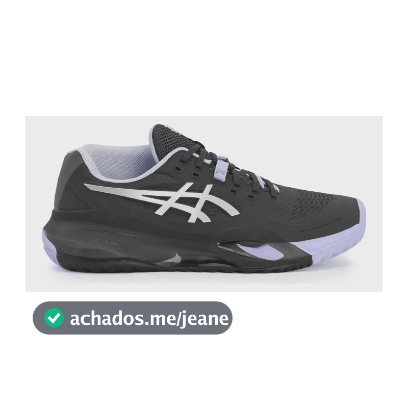 Tênis Asics Gel Resolution X All Court - Masculino Night Energy 42 Br