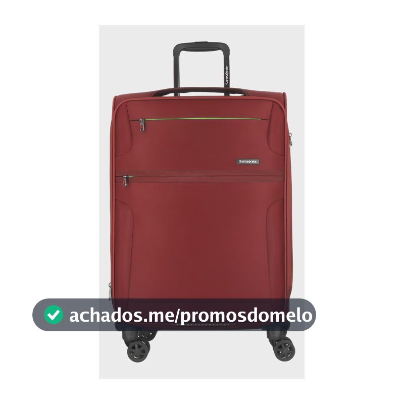 Mala Samsonite Bahia Lite EXP Grande Vermelha