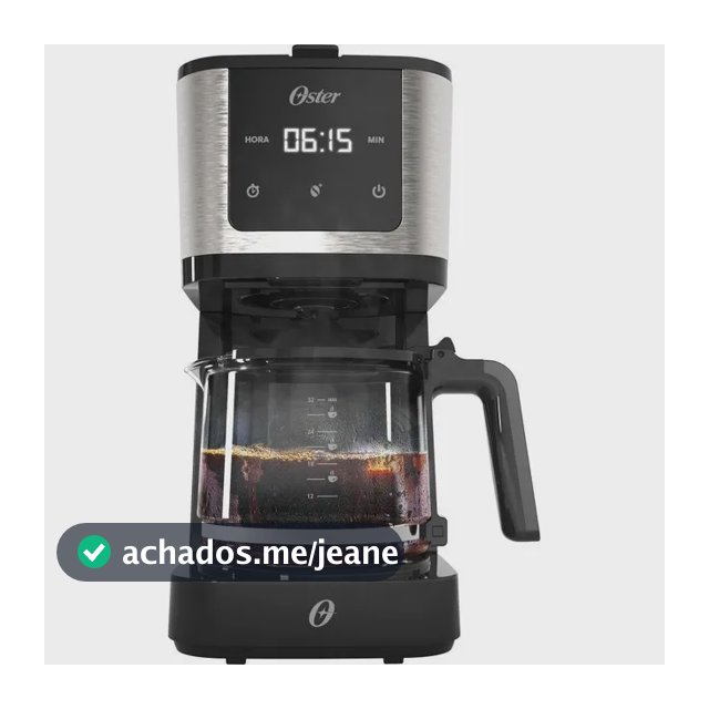 Cafeteira Oster Programável Display Digital 1,5l 127v Preto 110v