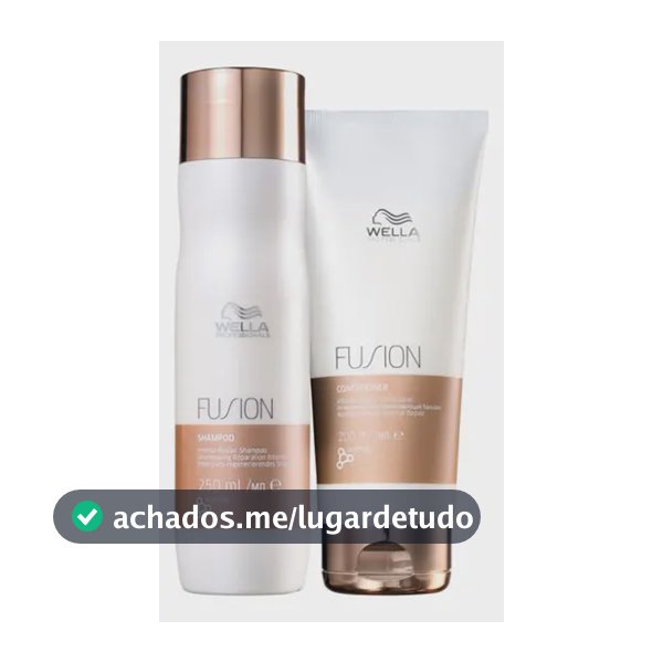 Wella Professionals Fusion Shampoo 250ml+condicionador 200ml