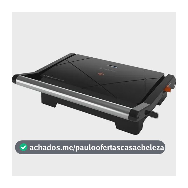 Grill Multiuso Contrast 1000w Grl616 Cadence Cor Preto