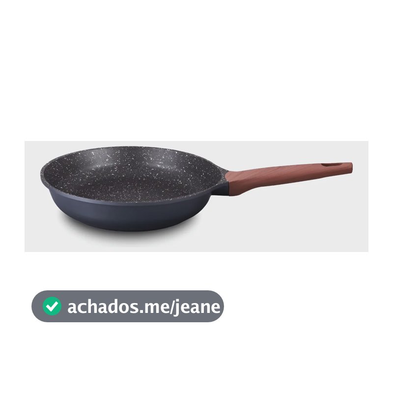 Frigideira Titanium Aluminio Injetado Ceramic Flon 24cm Mta