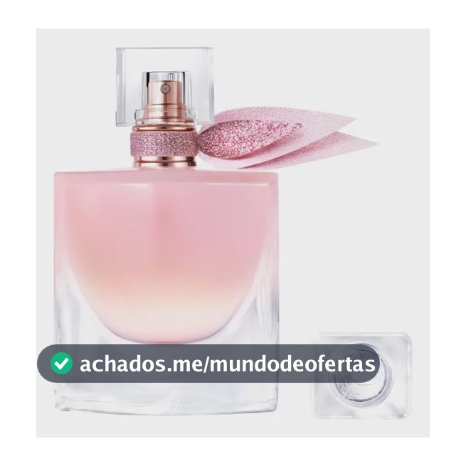 Perfume Feminino Floral Almiscarado com Baunilha Glaceada, Almíscar Branco e Jasmim Solar, Alta Fixação e Fragrância de Longa Duração, La Vie est Belle Vanille Nude Lancôme, 30ml