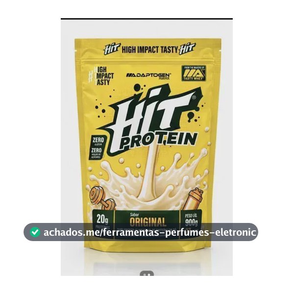 Whey Hit Protein Adaptogen 900g Sabor Original