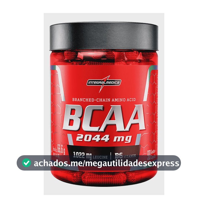 BCAA 2044mg Integralmédica BCAA 2044mg 90 Cápsulas