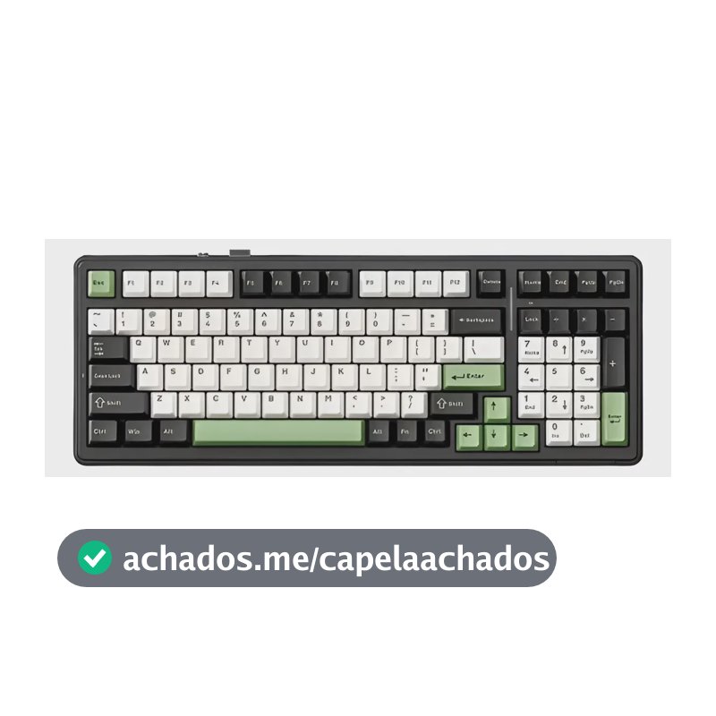 Teclado Mecânico Aula F99 Bluetooth 5.0/2.4ghz Hot Swap Cor De Teclado Preto Idioma Inglês Internacional