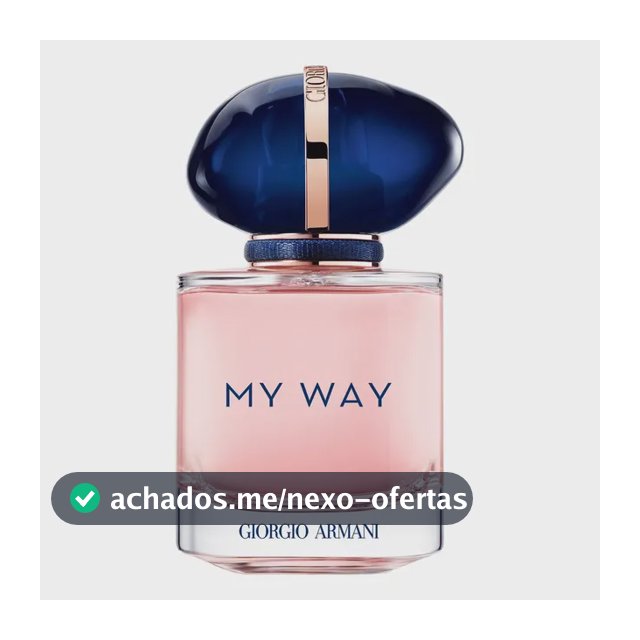 Armani Beauty Perfume Feminino My Way Eau de Parfum, Refilável 30ml