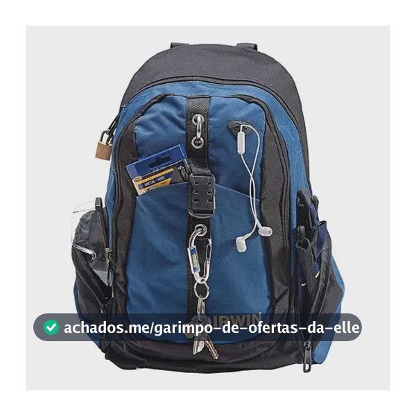 Mochila para ferramentas, 14", 12 bolsos, 1868158 IRWIN