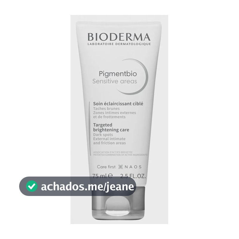 Clareador Corporal para Áreas Íntimas e Sensíveis Bioderma Pigmentbio Sensitive Areas 75ml