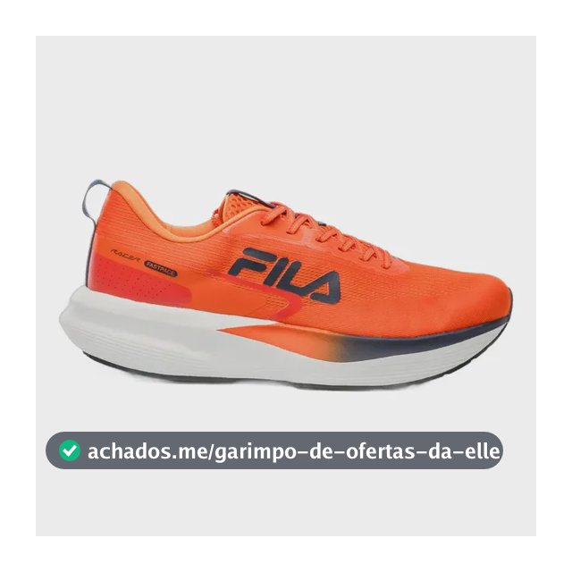 Tenis Fila Racer Fastpace Masculino - Corrida - Original+n.f