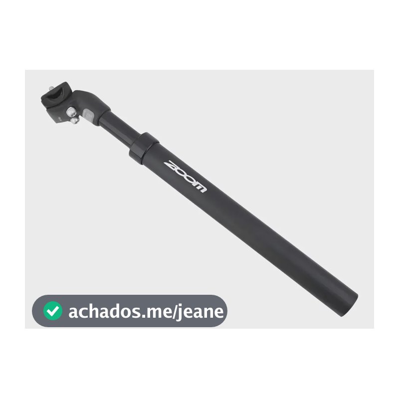 Canote Zoom Amortecedor Suspensão 350mm 31.6mm Cor Preto 31.6