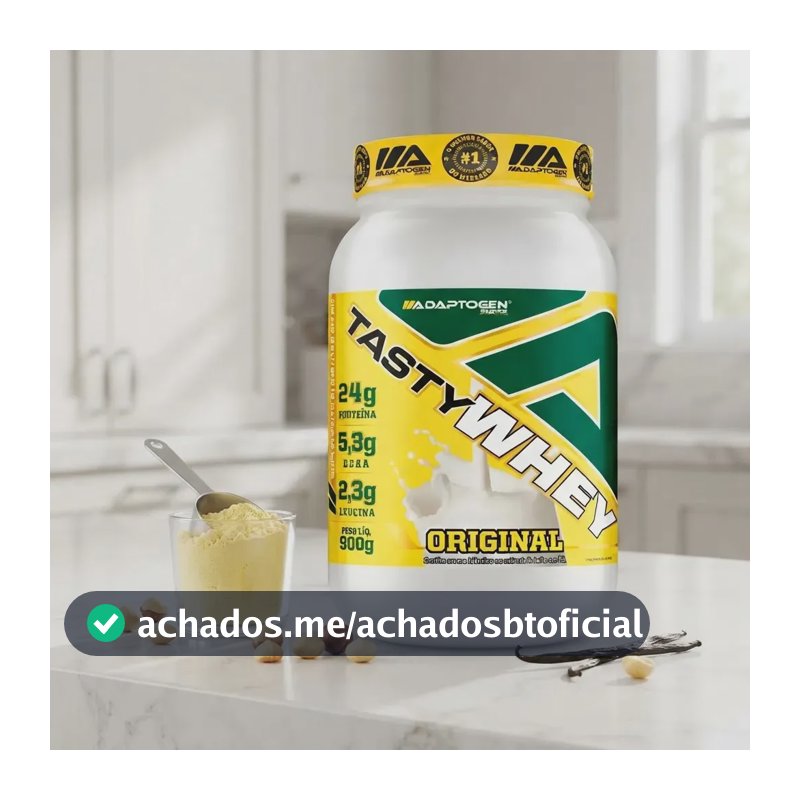 Whey protein Adaptogen Science Tasty Gourmet 3w em pó Sem sabor x 900g