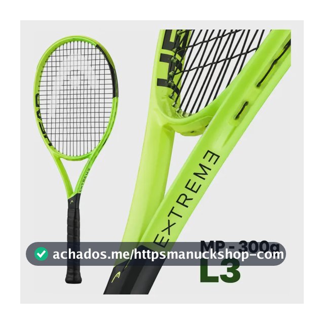Raquete De Tenis Head Extreme Mp 2026 - 300g - L3 + Brinde Verde-limão L3
