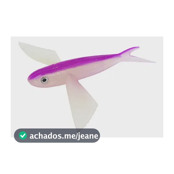 Isca Artificial Albatroz Peixe Voador 21cm 115g Cor Roxo