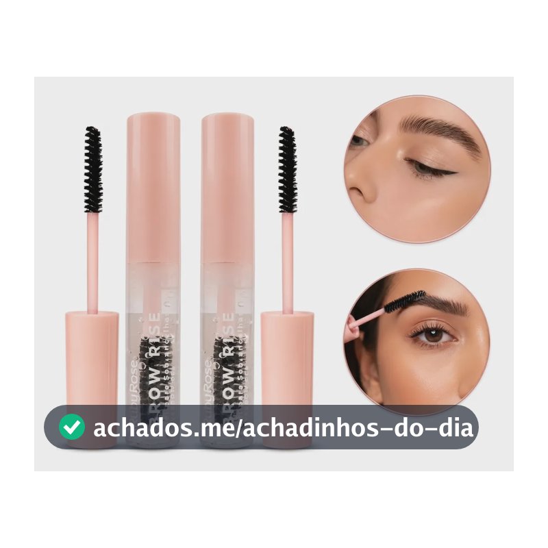 Gel De Sobrancelha 2 Unidades Mascara Ruby Rose Brow Rise