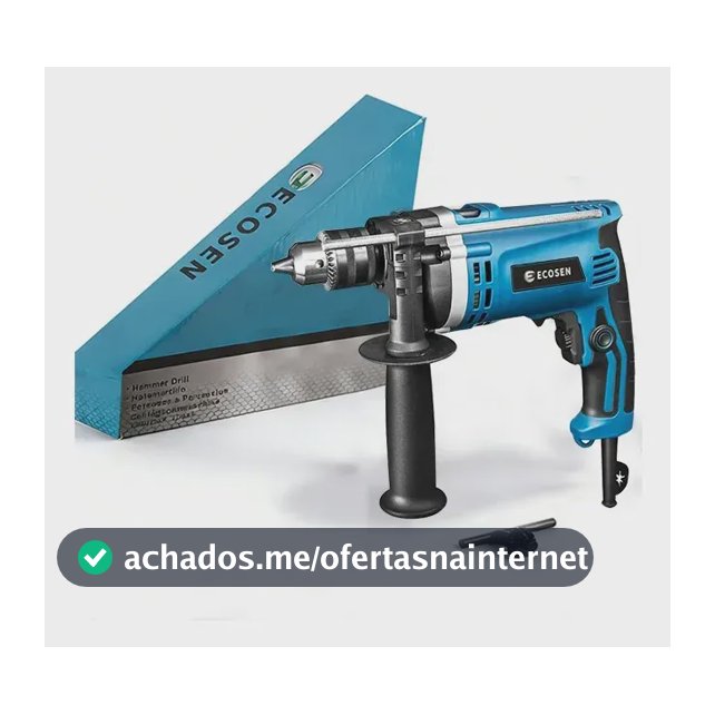 Furadeira Martelete De Impacto 1/2 Pol 13mm Concreto E Madei Azul-aço 110v 50/60hz