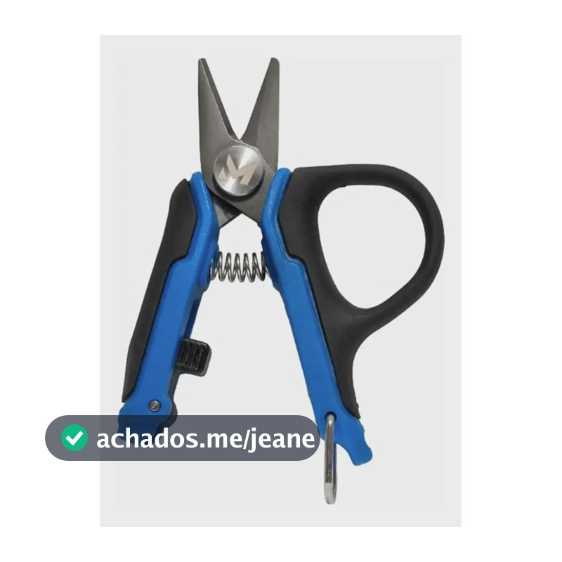 Tesoura Marine Rubber-grip Scissors M-rgs75 7,5cm