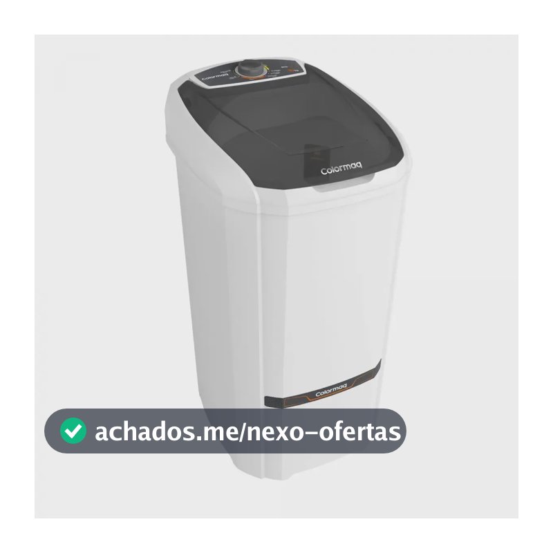 Tanquinho Colormaq Lavadora Roupas Semi-automática Lcs 10kg Cor Branco