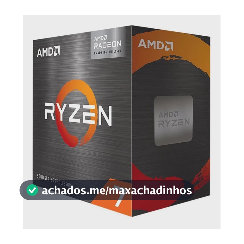 Processador Amd Ryzen 7 5700, 8-cores 16-threads 3.7ghz Am4