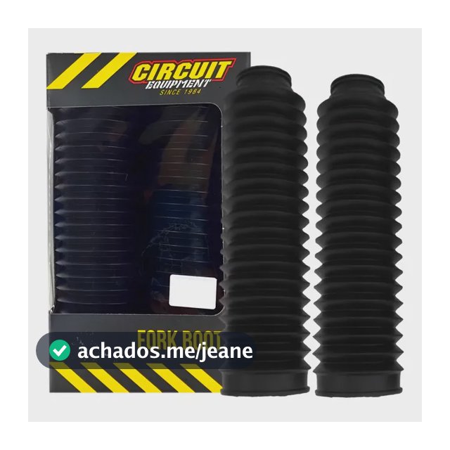Sanfona De Bengala Xtz 125 18 Dentes Preta Circuit
