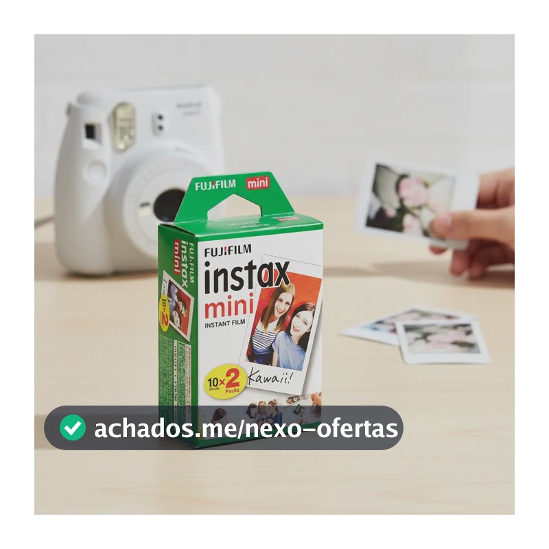 Filme Instantâneo Instax Mini 7s 20 Fotos