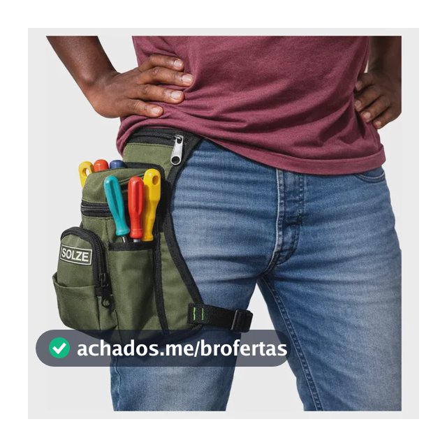 Pochete Cartucheira De Perna Para Ferramentas Solze