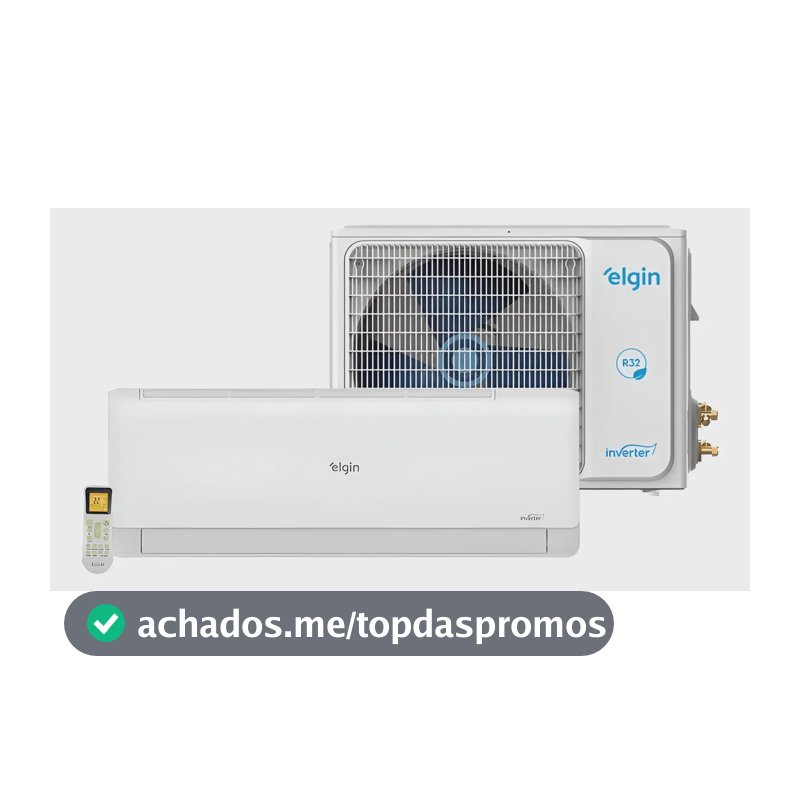 Ar Condicionado Split Elgin Eco Inverter Ii Wi-fi 12000 Btu/ Cor Branco