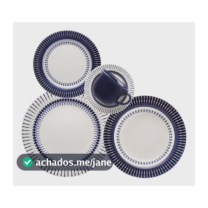 Aparelho de Jantar e Chá 30 peças Donna Colb