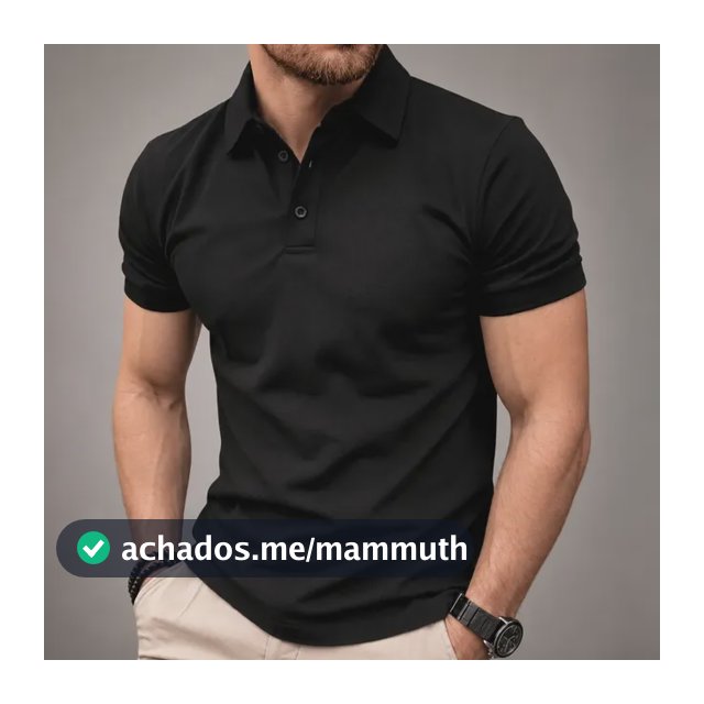 Camisa Gola Polo Masculina Pique Premium Algodão Confortável