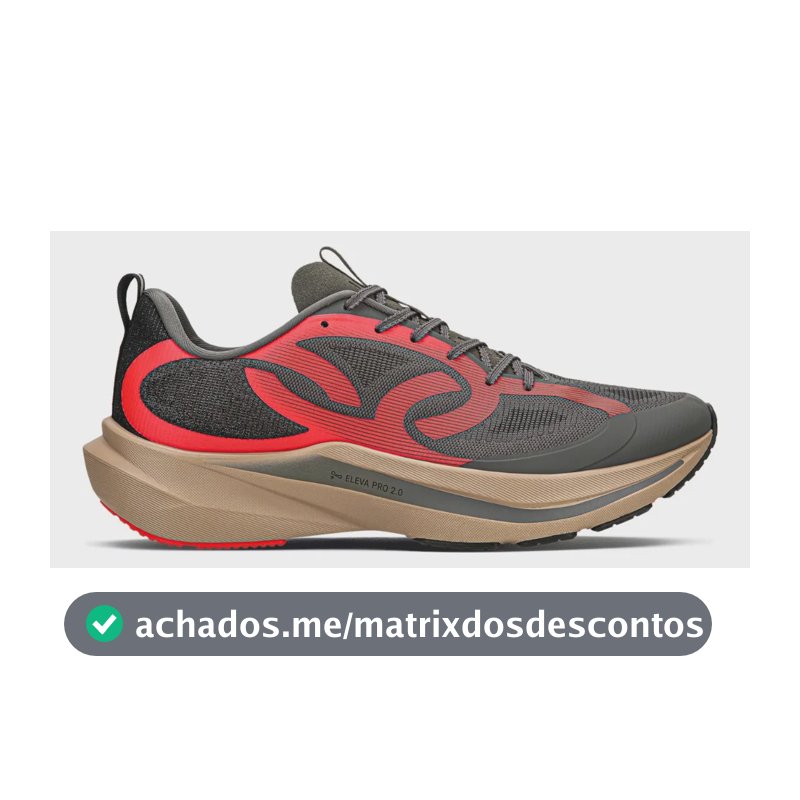 Tênis De Corrida Masculino Corre Vento 3 Olympikus Ch/vmh Liso 44 Br